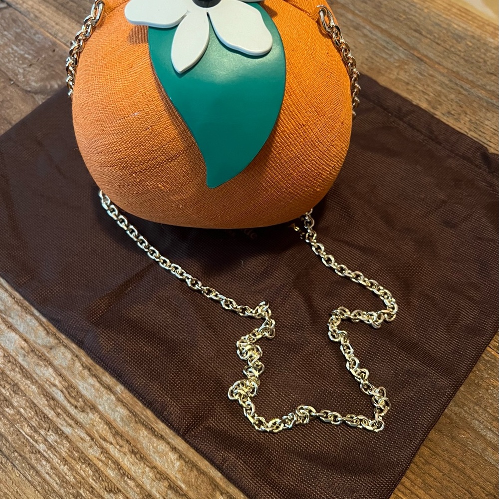 Kate Spade Orange Fruit Spice Things Up Clutch